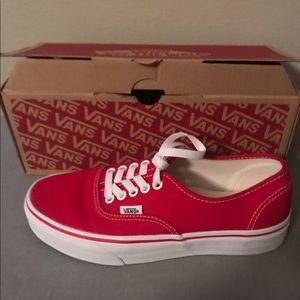 Red Vans